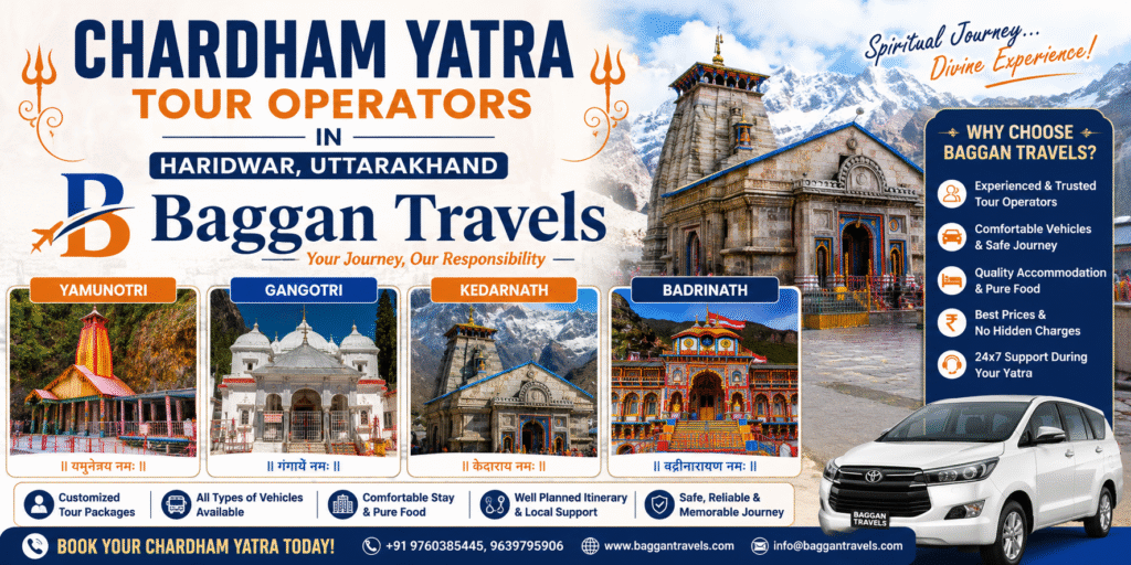 Chardham Yatra Tour Operators in Haridwar
