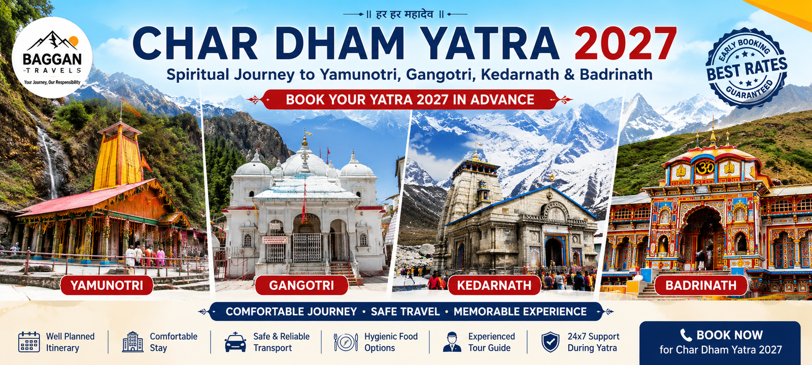 Char dham yatra package 2027